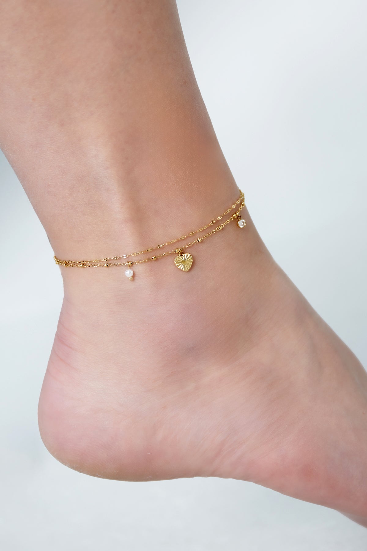 Love Enkelband Goud