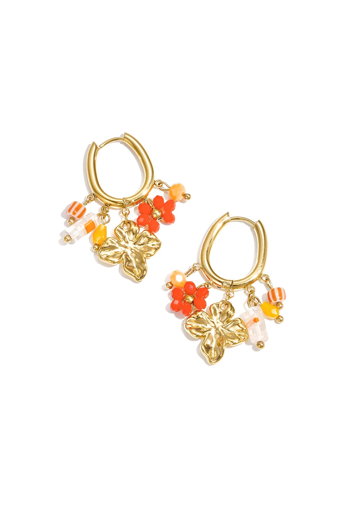 Sunny Bloom Oorbellen Goud