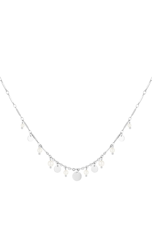 Coined Elegance Ketting Zilver