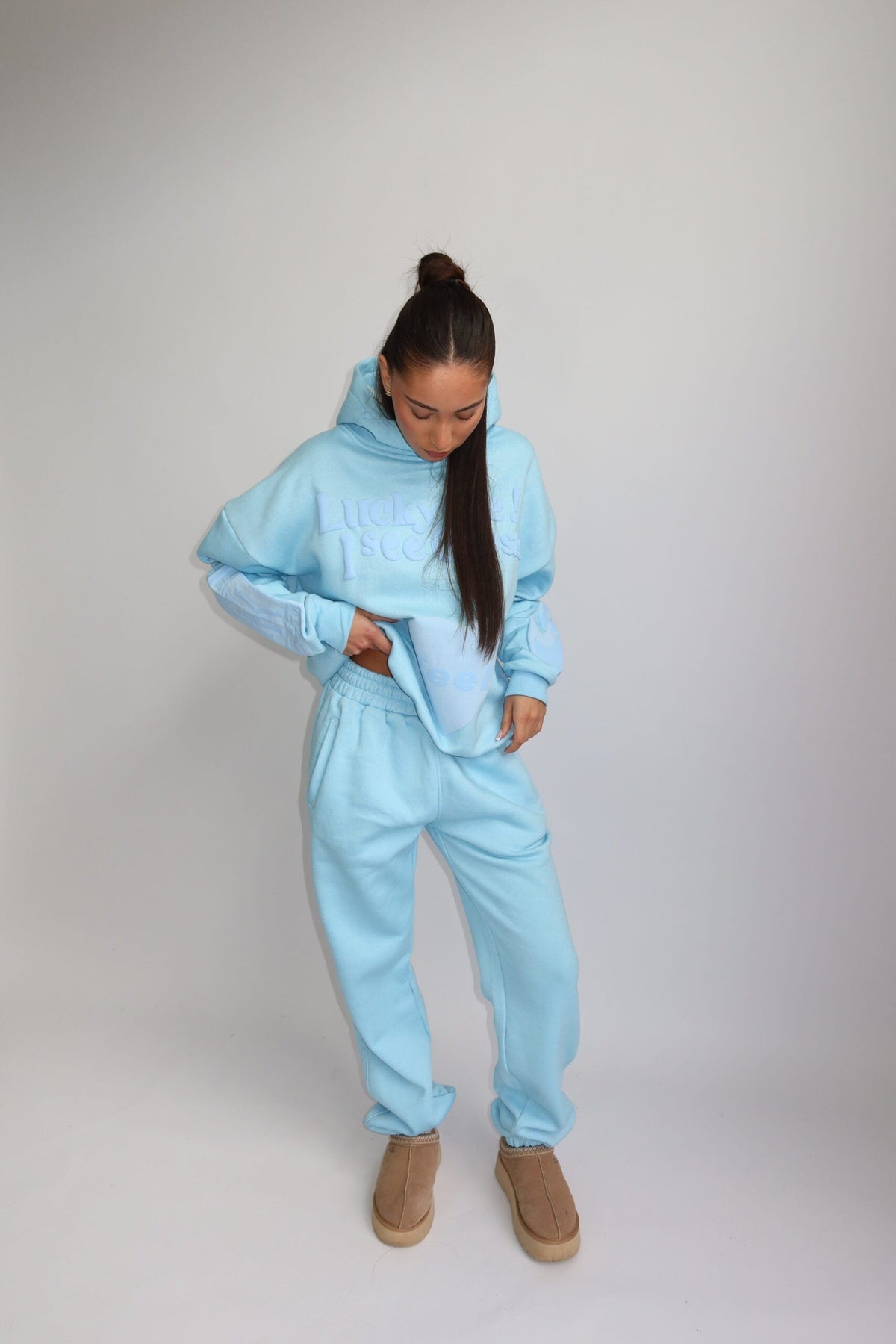 Lucky Me Tracksuit Ice Blue