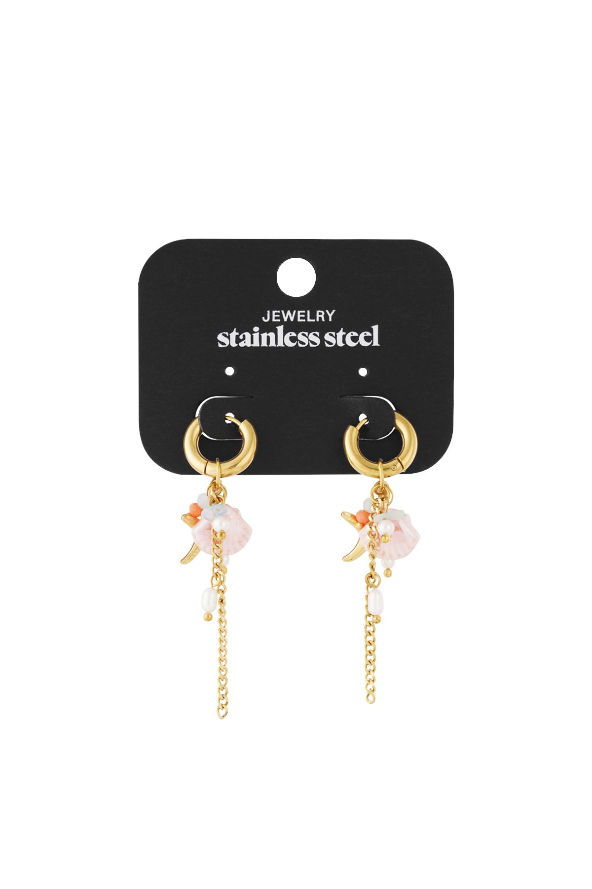 Ocean Love Oorbellen Goud