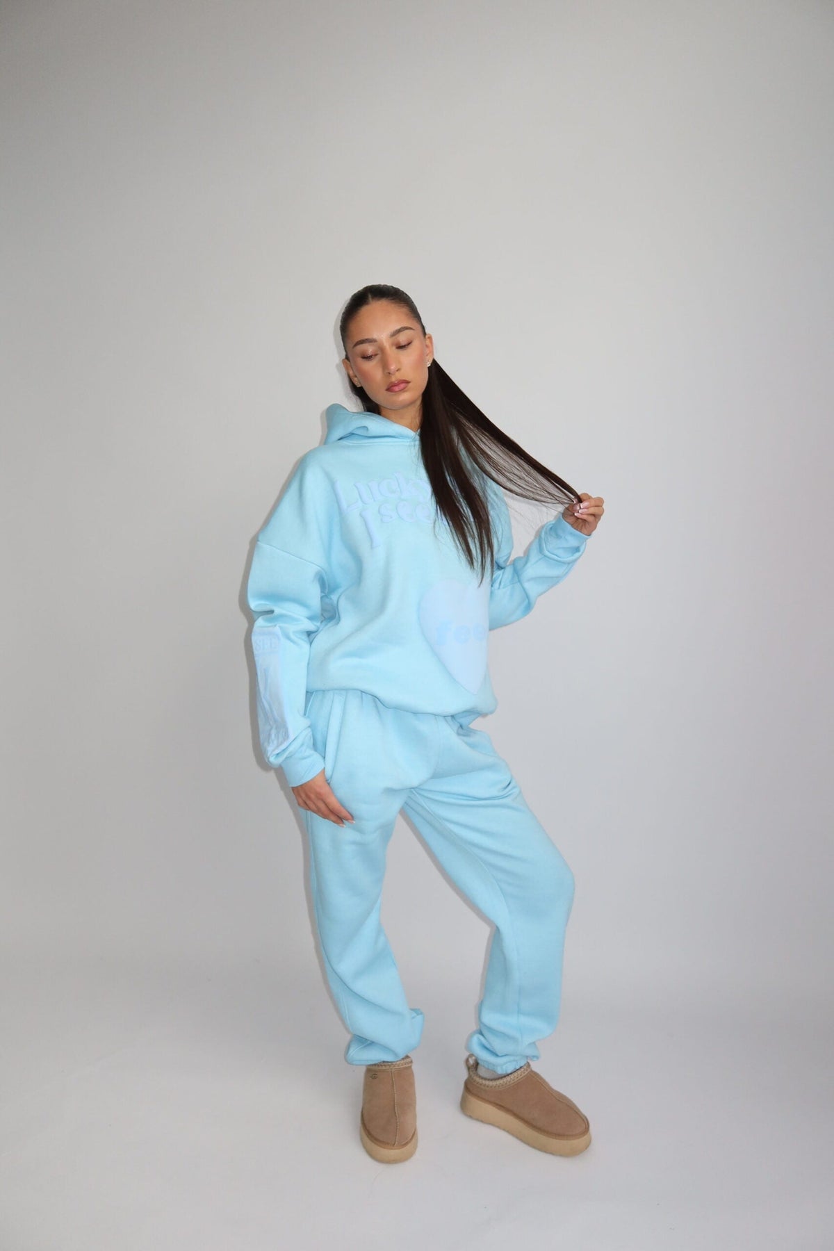 Lucky Me Tracksuit Ice Blue
