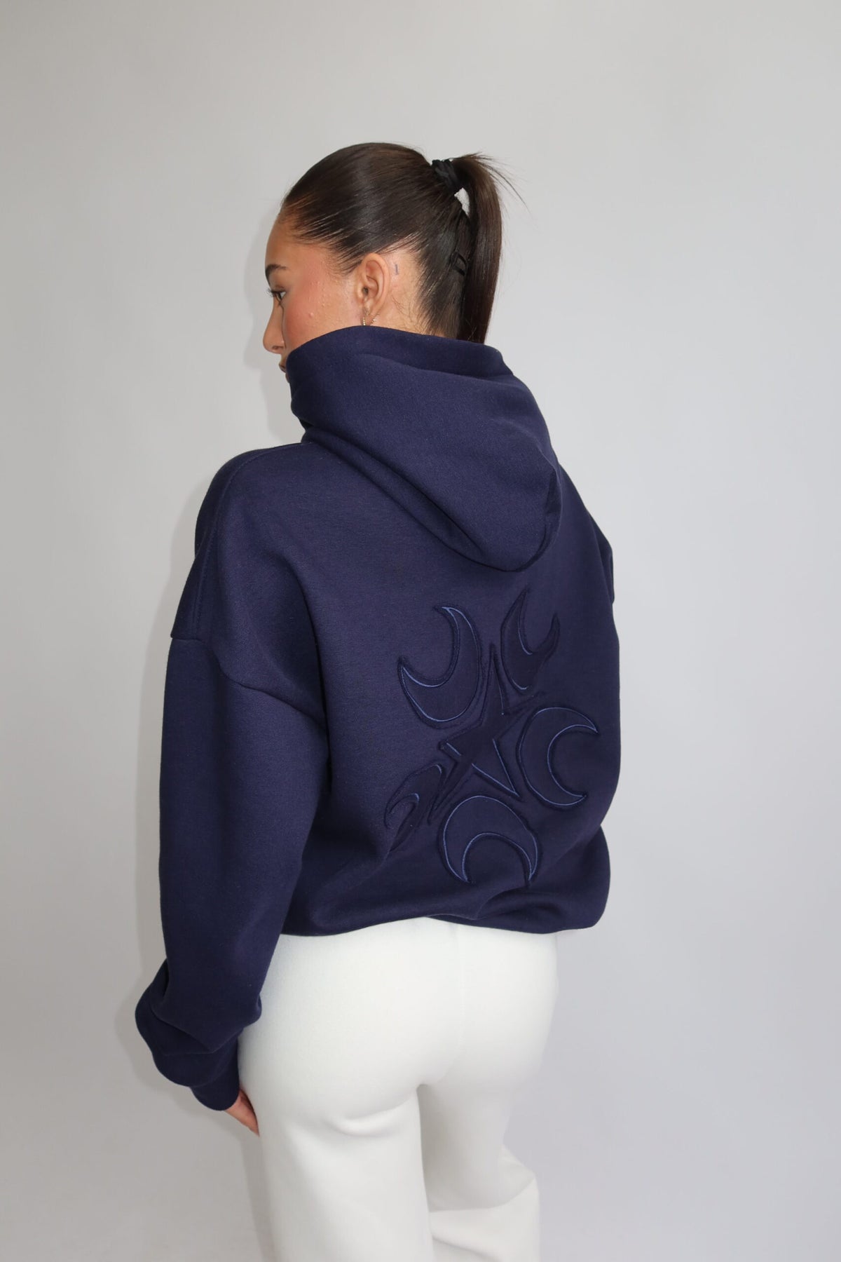 Moon & Star hoodie - Navy