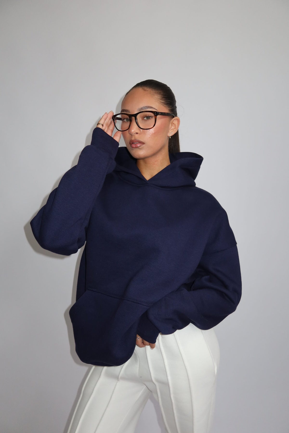 Moon & Star hoodie - Navy