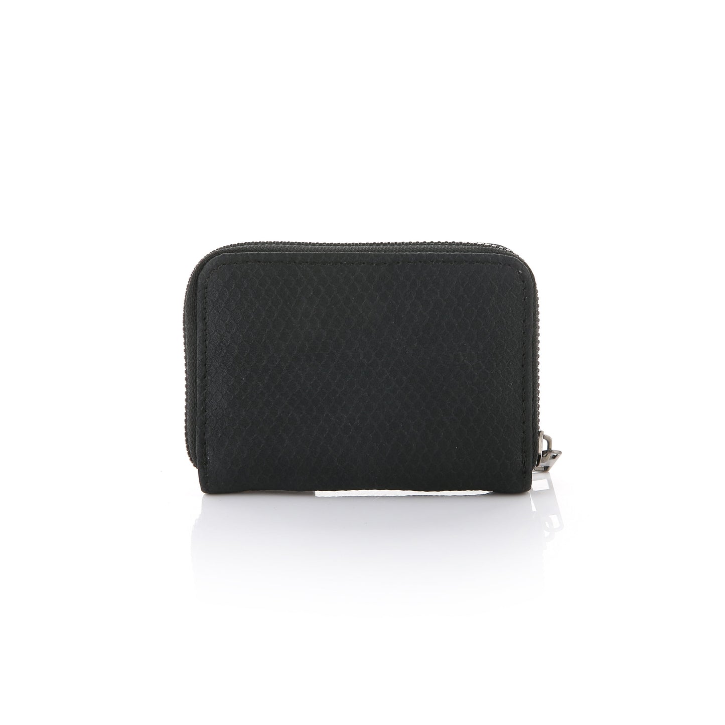 Mila Portemonnee Metallic Black - zijkant